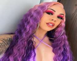She enjoys experimenting with her hair and often dyes them in different shades.